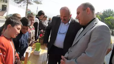 Hisarcık Cumhuriyet İlköğretim Okulu Öğrencilerinden Yılsonu Sergisi