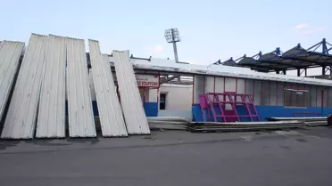 Karabük Stadyumunda Modernizasyon Çalışmaları Devam Ediyor