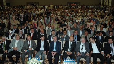 Bakan Davutoğlu ve Bakan Çağlayan, Konya'da
