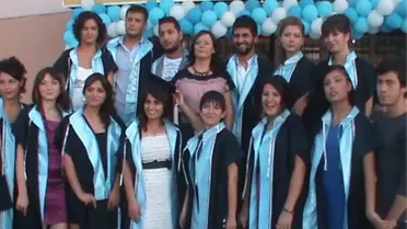 Didim Anadolu Lisesi'nde Mezuniyet Sevinci…