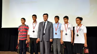Nusaybin'de 5. Matematik Olimpiyatı Ödülleri Dağıtıldı