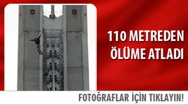 110 Metreden Ölüme Atladı