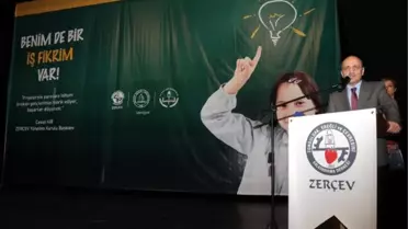 'Benim de Bir İş Fikrim Var' Proje Yarışması Afişinde Ampul