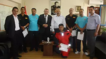 Çaycuma Belediye Başkanı Mithat Gülşen'den Ankara Büyükşehir İtfaiyesine Teşekkür Belgesi
