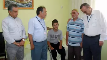 (Özel Haber) Beyin Kanaması Geçiren Öğrenci Evinde Sbs'ye Girdi