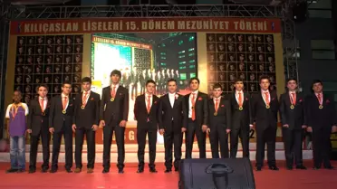 Kılıçaslan Liseleri 15. Dönem Mezunlarını Verdi