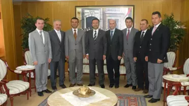 Mmo'dan Vali Aksoy'a Ziyaret
