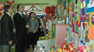 Öğrenciler Hayal Dünyasını Sergiledi