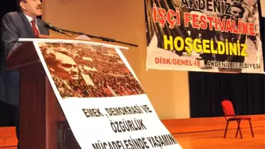 Akdeniz İşçi Festivali Başladı