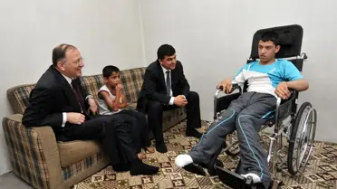 Başkan Fadıloğlu ve Milletvekili Koçer Engellileri Sevindirdiler