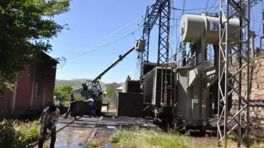 Bitlis'te Trafo Merkezinde Patlama