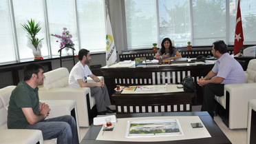 Anadolu Faal İş Adamları Derneği'nden Başkan Baran'a Ziyaret