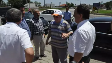 Kemer 2 Kavşağı Yapılıyor