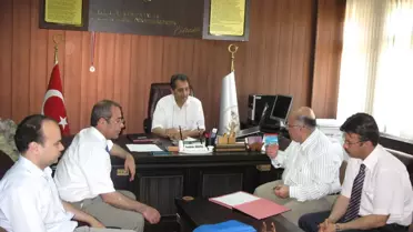 M. Hanifi Cümbüş, Yaptıracağı Liseyle İlgili Görüşmelerde Bulundu