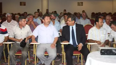 Manavgat'ta Köy Muhtarlarına Orman Yangını Bilgilendirme Toplantısı