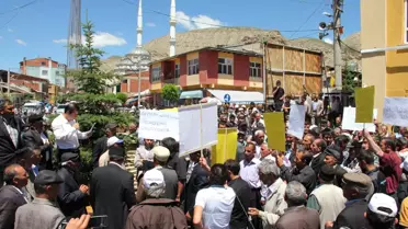 Narman'da 'Adliye' Tepkisi