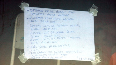 Çaycuma Devlet Hastanesi'ndeki Doktorlara İzin İddilarına Cevap Verildi