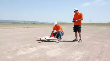 Ankara'da Model Uçakların Şovu Nefes Kesti