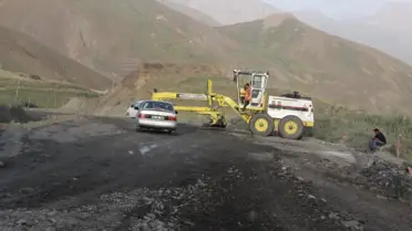 Hakkari'de Yol Çalışmaları