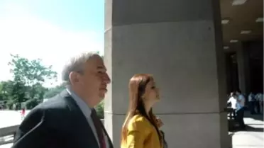 Kemal Gürüz Ankara Adliyesi'nde