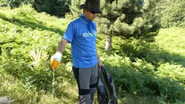 Bursa Dağcıları Uludağ'ı Temizledi