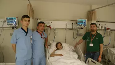 Kalbi Şemşiye ile Kurtuldu