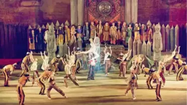 Aspendos'ta 'Prens Igor' Destanı Yankılandı