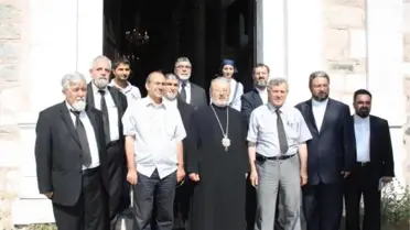 Başpiskopos Ateşyan, Sivrihisar'daki Ermeni Kilisesisini Ziyaret Etti