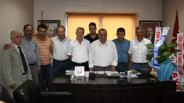 Dolmuşculardan Halil Furat'a Ziyaret