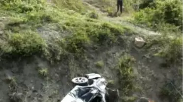 Otomobil Şarampole Yuvarlandı: 1 Ölü