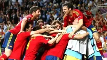 Avrupa Futbol Şampiyonası'nda Kazanan İspanya