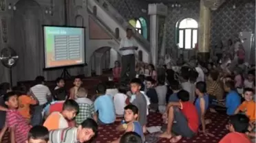 Çocuklara Camide Çizgi Film ve Müzikle Dini Eğitim