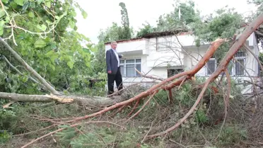 Fırtınadan Zarar Gören Çarşamba'da Zarar Tespit Çalışmaları Sürüyor