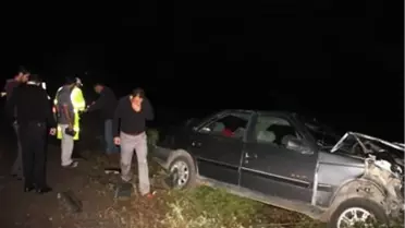 Oltu'da Sağanak Yağış Trafik Kazalarını da Beraberinde Getirdi