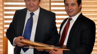 Ali Can Ağaoğlu Kırgızistan'ın Trabzon Fahri Konsolosu Oldu
