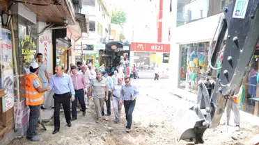 Başkan Doğan Ömerağa Mahallesinde İncelemelerde Bulundu