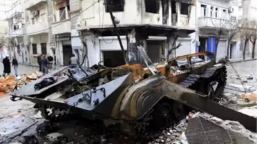 Esad'ın Tankı Böyle Vuruldu