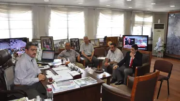 Başkan Alıcık'tan Gençlik Temsilcisi Üstün'e Plaket