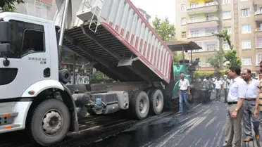 Kayapınar Belediyesi'den Asfalt Çalışması