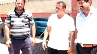 Suriye Askerinden Türk TIR'larına Ateş