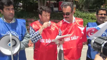 Türk Sağlık-Sen Şube Başkanı Turgay Çetin Açıklaması