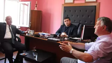 Zonguldak Belediye Başkanı Muharrem Akdemir'den Çaycuma CHP'ye Ziyaret
