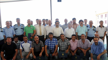Vali Güzeloğlu Tem Polislerine Sertifikalarını Verdi