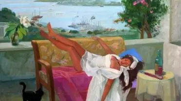 Ressam Yaşar Çallı Bodrum'da Sergi Açtı