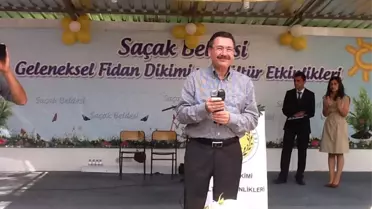 Gökçek, Çankırı'da Fidan Dikim Törenine Katıldı