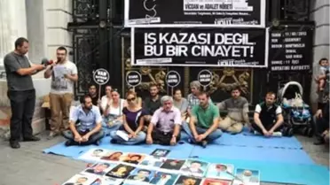 Beyoğlu'nda İş Kazaları Protesto Edildi