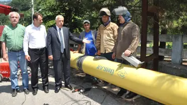 Zonguldak'ta Doğalgaz Çalışmaları Başladı