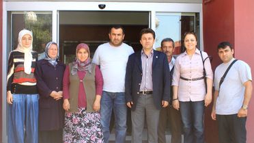 Cimnastikçilerin Ailelerinden Suat Çelen'e Ziyaret