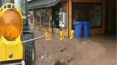 Almanya'da Köyü Basan Sel Türkleri de Mağdur Etti