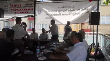 Alim Mustafa Münip Efendi Anıldı